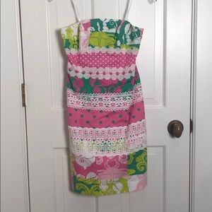 Lily Pulitzer Strapless Dress